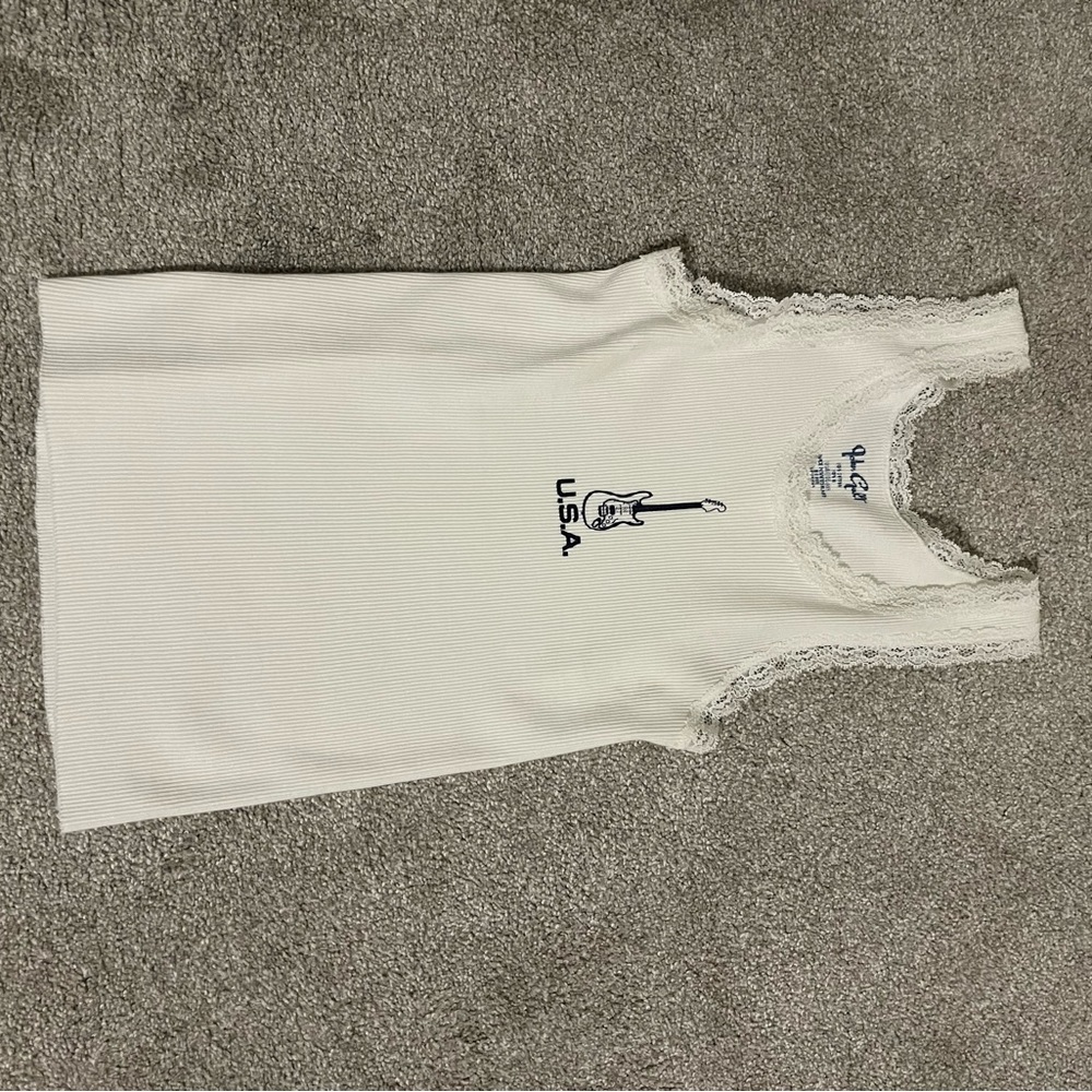 brandy melville usa lace top
